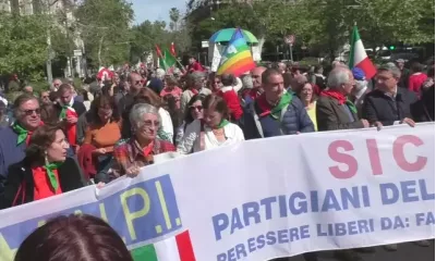 25 Aprile, Assostampa Sicilia al corteo per la Liberazione: "In difesa dei diritti di cittadini e giornalisti"