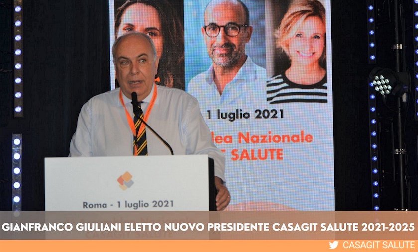 Casagit Salute presidente Gianfranco Giuliani