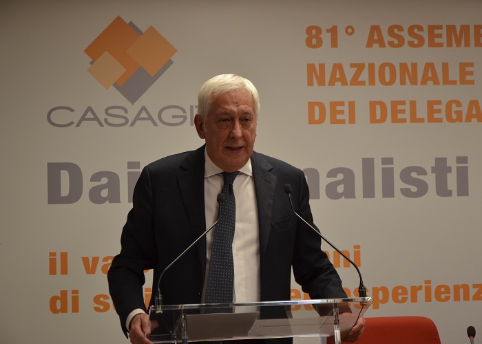 Il presidente di Casagit Daniele Cerrato