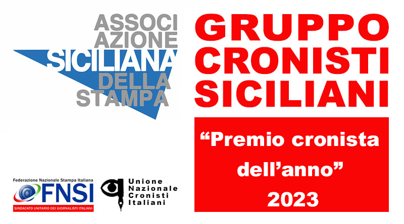 PREMIO CRONISTA DELLANNO 2023 gruppo cronisti siciliani sezione Siracusa