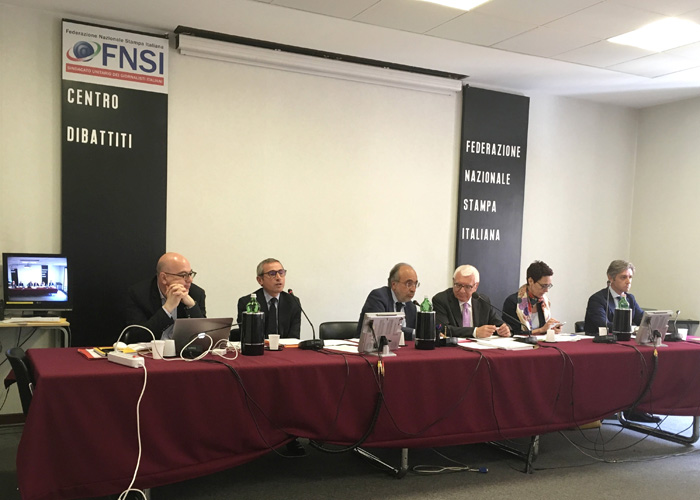 FNSI riunione della Giunta Esecutiva con le Associazioni Regionali di Stampa