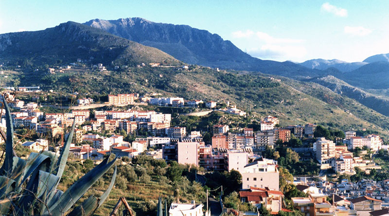 Panorama di Montelepre (Palermo)