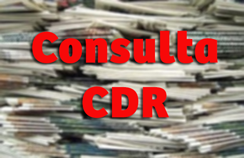 Consulta CDR