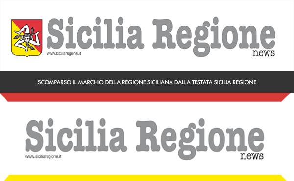 Sicilia Regione, rimosso il logo ufficiale della Regione Siciliana