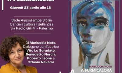 “A furmicalora” di Mariuccia Noto, al Circolo della stampa di Palermo, oggi alle 18
