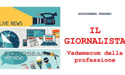 Assostampa Trapani pubblica vademecum della professione giornalistica